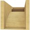 Ekena Millwork 8"W x 16"D x 8"H Wide Viola Rough Cedar Woodgrain TimberThane Corbel, Primed Tan CORUR08X16X08VIORCPR - alternate 6
